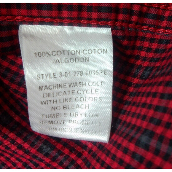 Ropers Western Shirt Mens Small Pearl Snaps Jake Clark's Mule Days Long Sleeve - Picture 5 of 12